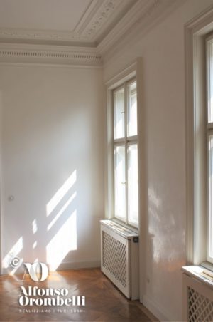 Alta decorazione: pareti bianche