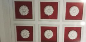 Mural Decoration, red grisaille