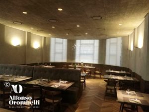 lava made restaurant: high decoration