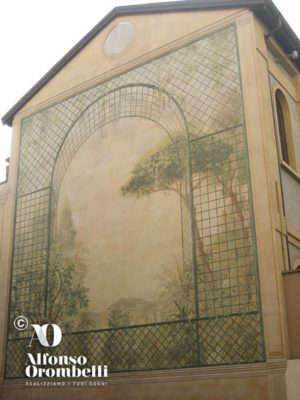 Alta decorazione, facciata esterna