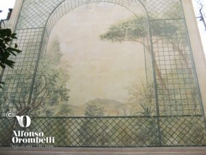 Alta decorazione murale facciata esterna (dettaglio)