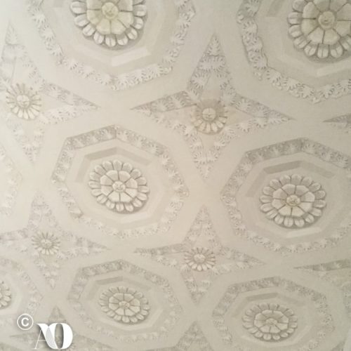 Alta decorazione murale: particolare soffitto