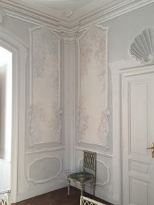 ornamento muro, alta decorazione