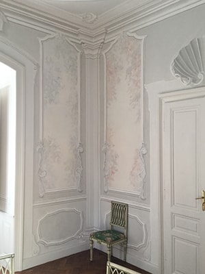 ornamento muro, alta decorazione