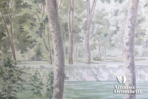 Sala boschereccia: tree details