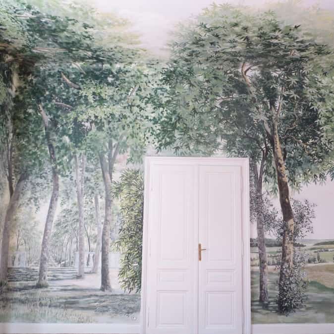 Alta Decorazione murale: alberi e natura