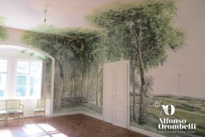 Sala boschereccia, dettagli