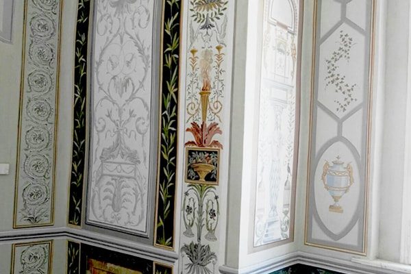 Interior Paint: grotesques detail