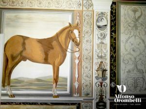 Interior Paint: grotesques horse