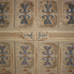 Mural Decoration cassettoni restauration