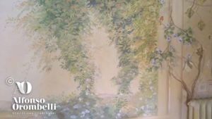 wall decoration: tropical landscape
